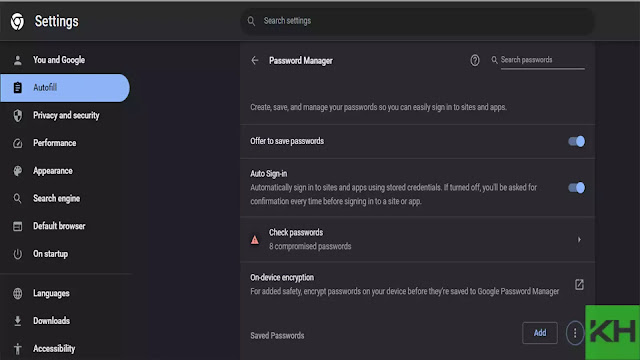 Extract passwords from the Google Chrome browser Extract passwords from the Google Chrome browser
