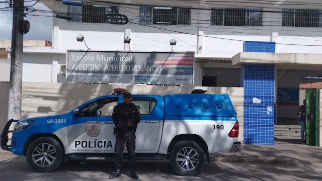 Polícia Militar reforça patrulhamento escolar em Campos