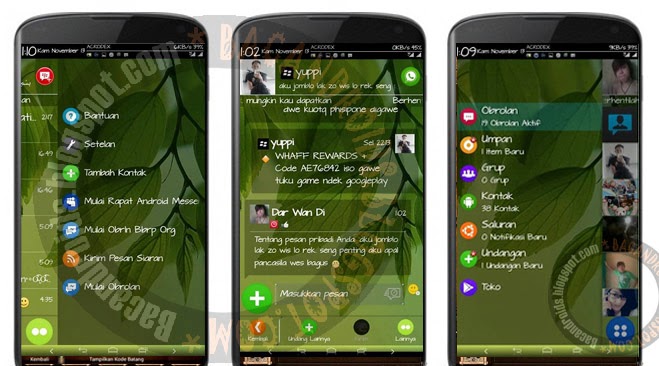 Download BBM+ versi 2.5.0.36 Tema stylish