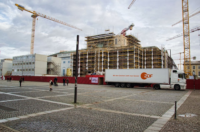 Baustelle Staatsoper, Bebelplatz Unter den Linden 10117 Berlin, 22.12.2013