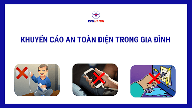 Khuyến cáo an toàn điện trong gia đình