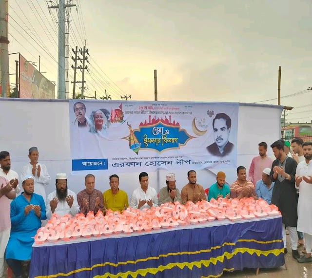 জাতির পিতা বঙ্গবন্ধু শেখ মুজিবুর রহমান এই স্বাধীনতার ঘোষণা দিয়েছিলেন এরফান হোসেন  দীপ