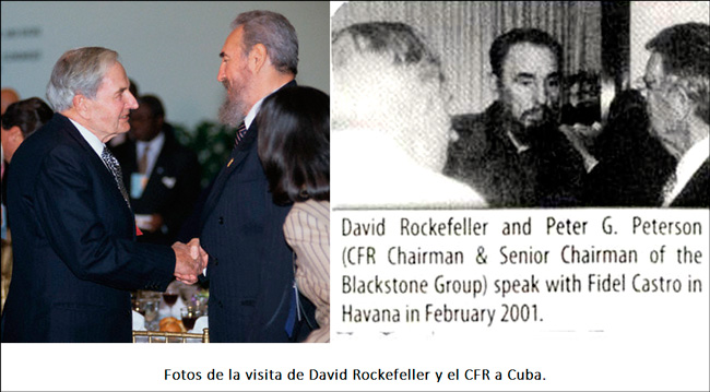 Resultado de imagen para rockefeller fidel castro