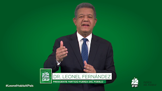 Leonel Fernández afirma Abinader se olvidó de los pobres
