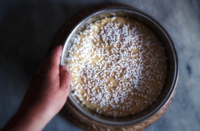 torta delicata all'anice, preparazione