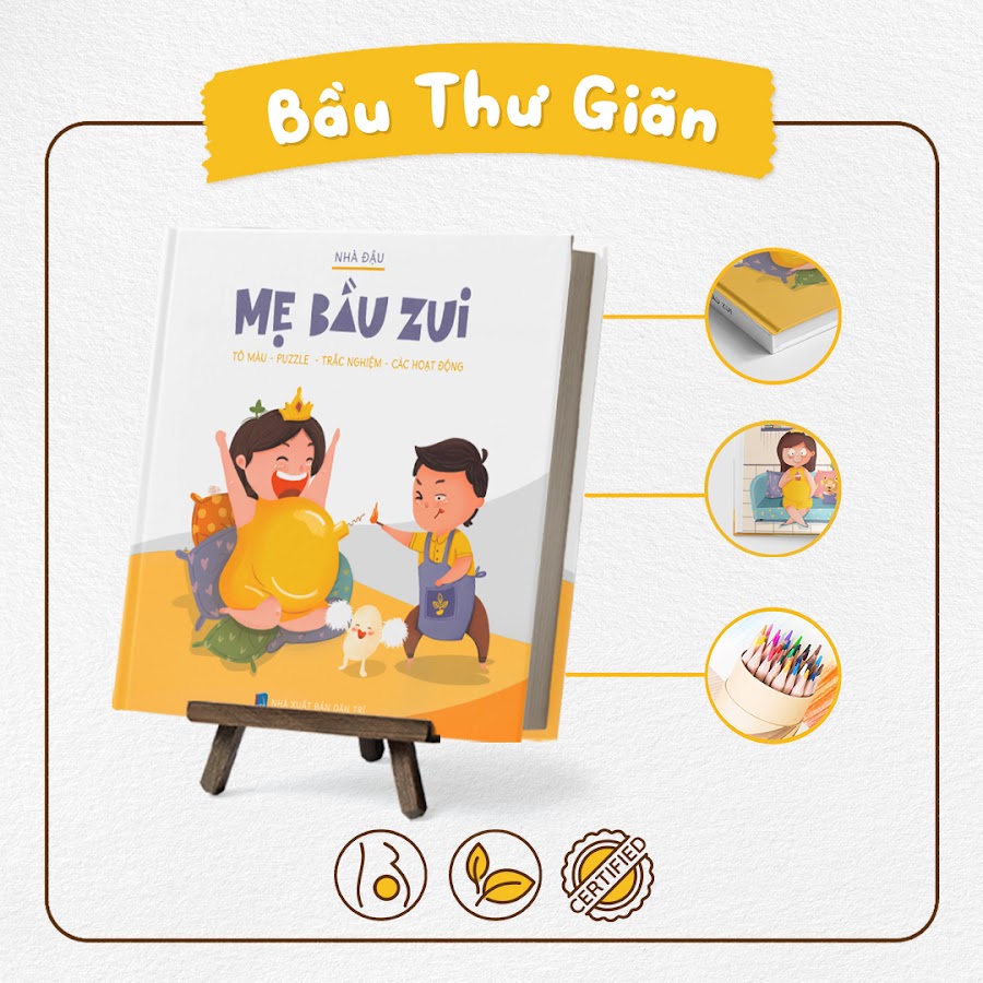 [A116] Mẹ Bầu Zui: Sách hay giúp Mẹ giảm căng thẳng hiệu quả