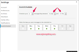 How does Hootsuite Auto Schedule Work