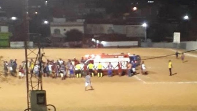 JEQUIÉ: Homem sofre infarto em jogo do  futebol amador e veio a óbito na noite desse sábado.