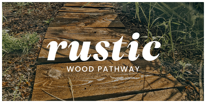 rustic wood pathway | on the creek blog // www.onthecreekblog.com