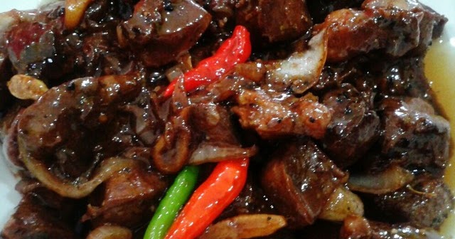 Dari Dapur Ummi: Daging Goreng Blackpaper