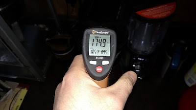Measuring Water Temperature During Brewing in Ninja Coffee Bar