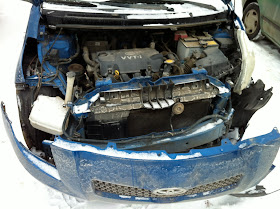 Yaris accident