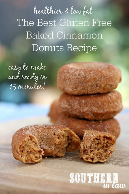 The Best Gluten Free Baked Cinnamon Donuts Recipe