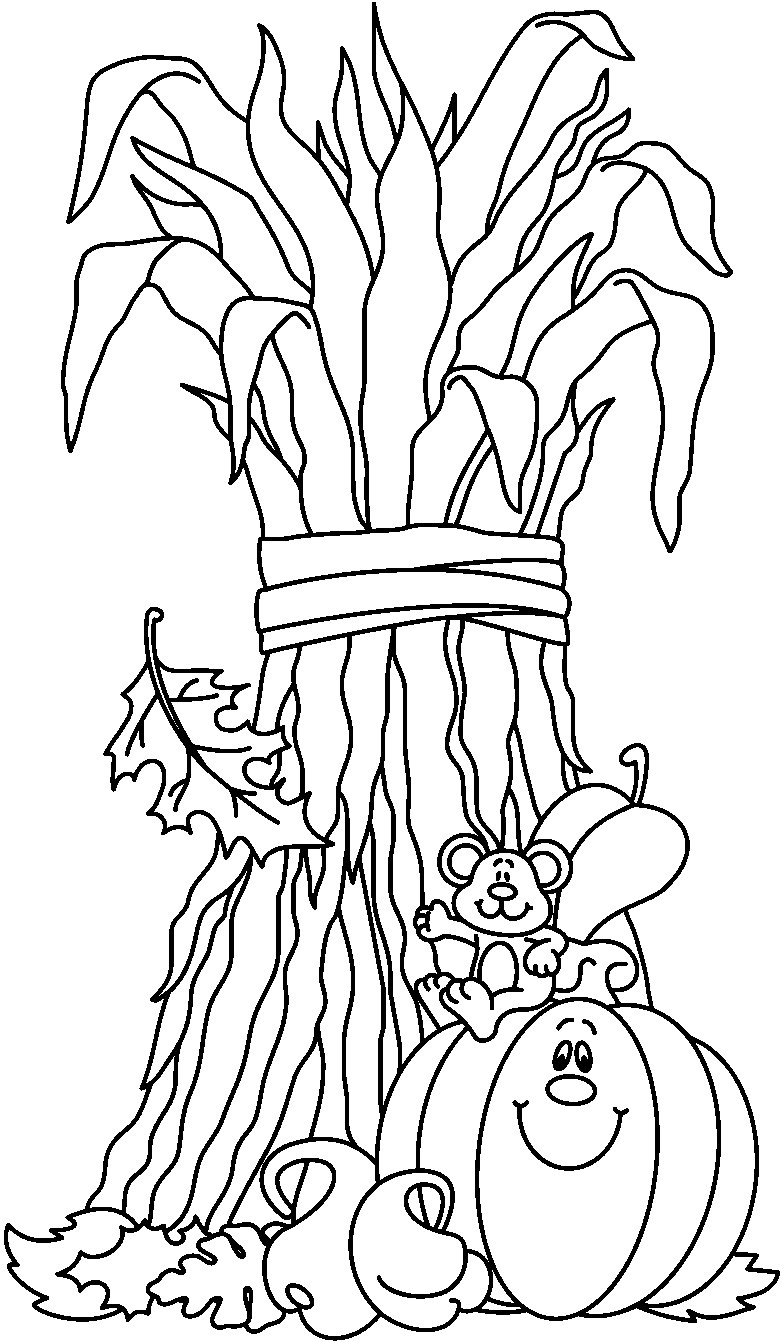 Autumn Coloring Pages 9