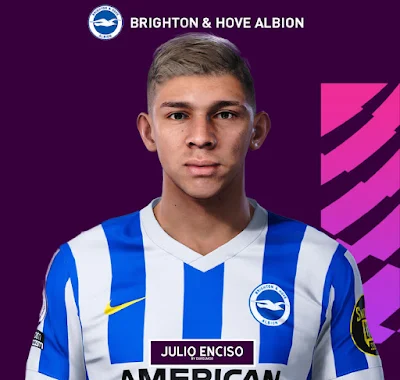 Julio Enciso Face For eFootball PES 2021