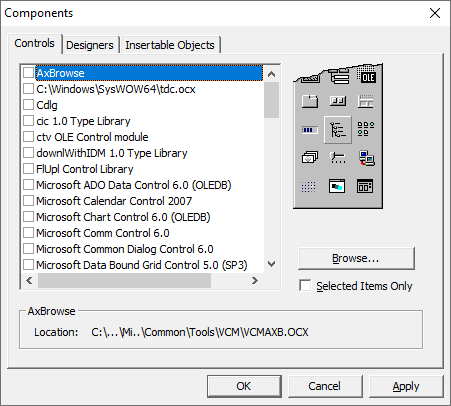 Cara Instal Add-on DBGRID32.ocx di Visual Basic 6 Tanpa Error