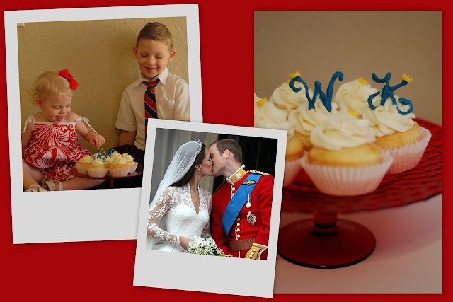 royal wedding cupcakes recipes. {printable recipe here}