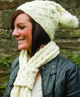 http://www.letsknit.co.uk/free-knitting-patterns/LK71-woolyknit-hat-scarf-set