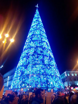 Árbol de Navidad en la Puerta del Sol, Madrid