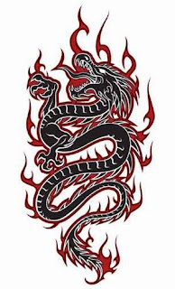 Tribal Dragon Tattoos, Tattooing