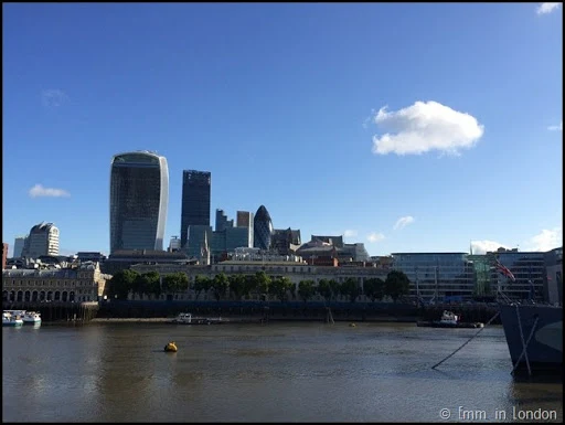 The City from hay's Galleria