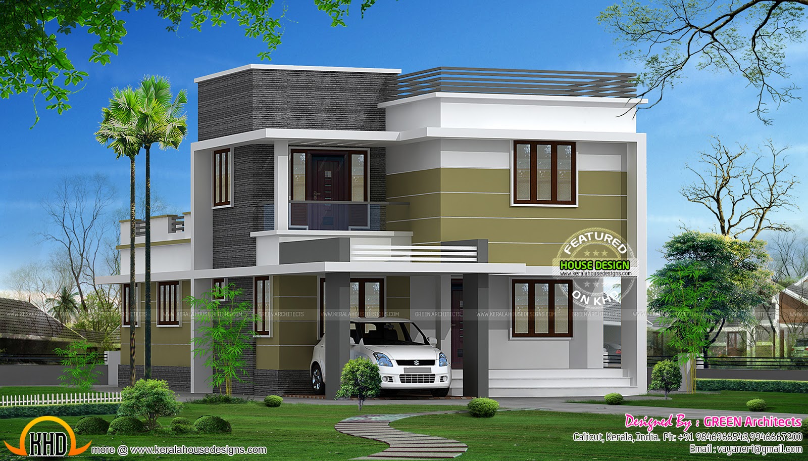 Middle Class Double Story House Designs Indian Style House Storey