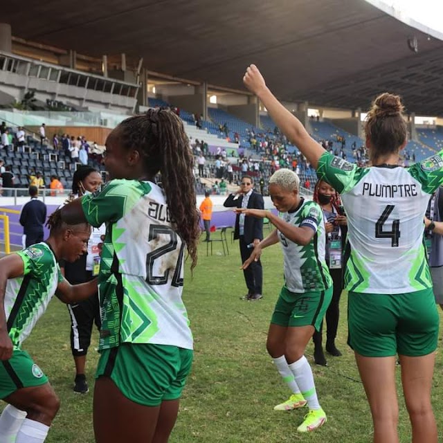 2022 WAFCON: Super Falcons beat Cameroon to earn Semi-final and World Cup Tickets, face Morocco on Monday