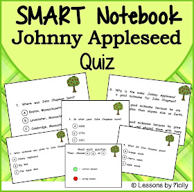 https://www.teacherspayteachers.com/Product/Johnny-Appleseed-Multiple-Choice-Quiz-SMART-Notebook-884870