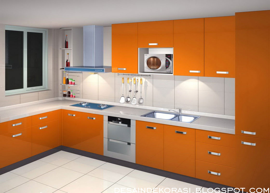 warna cat yang cocok untuk dapur minimalis