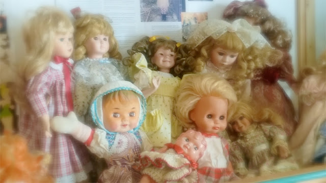 antique and porcelain dolls