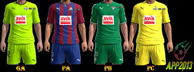 PES 2013 NEW KITS EIBAR 15-16 by APP2013