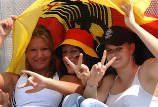 Fifa World Cup 2010 : Germany Sexy Fans Show the Expression Photos 1