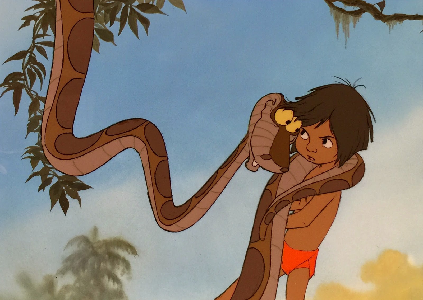 Animation Collection: Original Production Cel of Mowgli ...