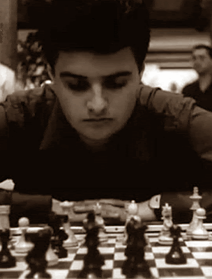 El ajedrecista español Lluís González Mestres en 1965