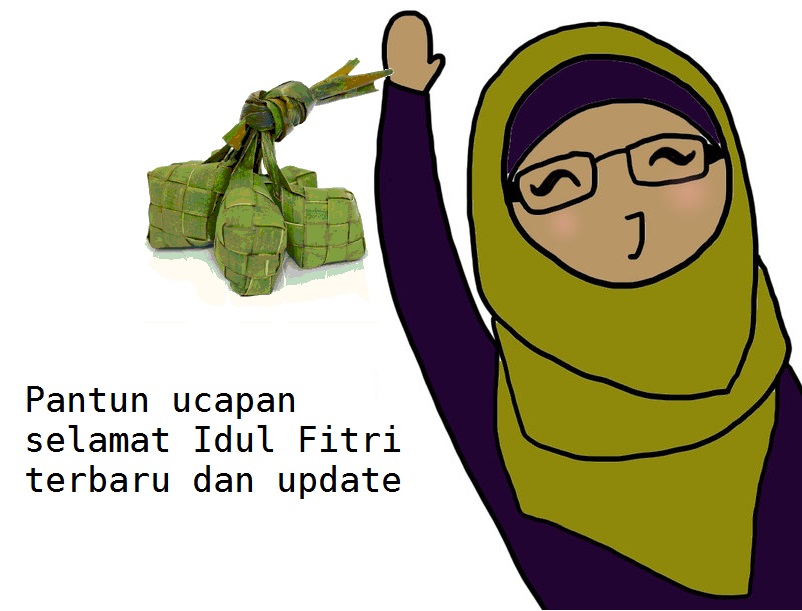 Pantun ucapan selamat Idul Fitri terbaru dan update