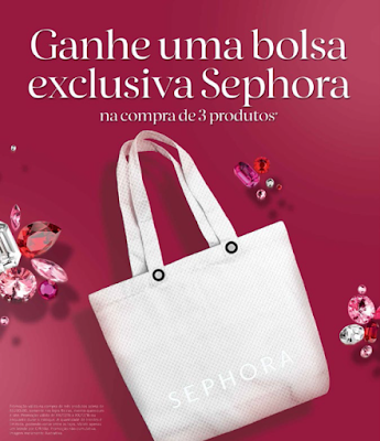 Bolsa Exclusiva Sephora de Brinde