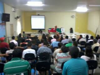 Chapada do Apodi recebe visita dos estudantes do Curso Técnico em meio ambiente com ênfase em saúde ambiental FRIOCUZ, TRAMAS/UFC, MST.