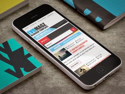 Evo Magz Blogger Template