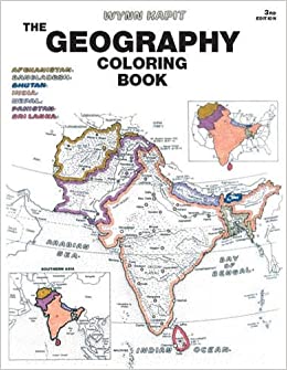 Amazon Com Geography Coloring Book