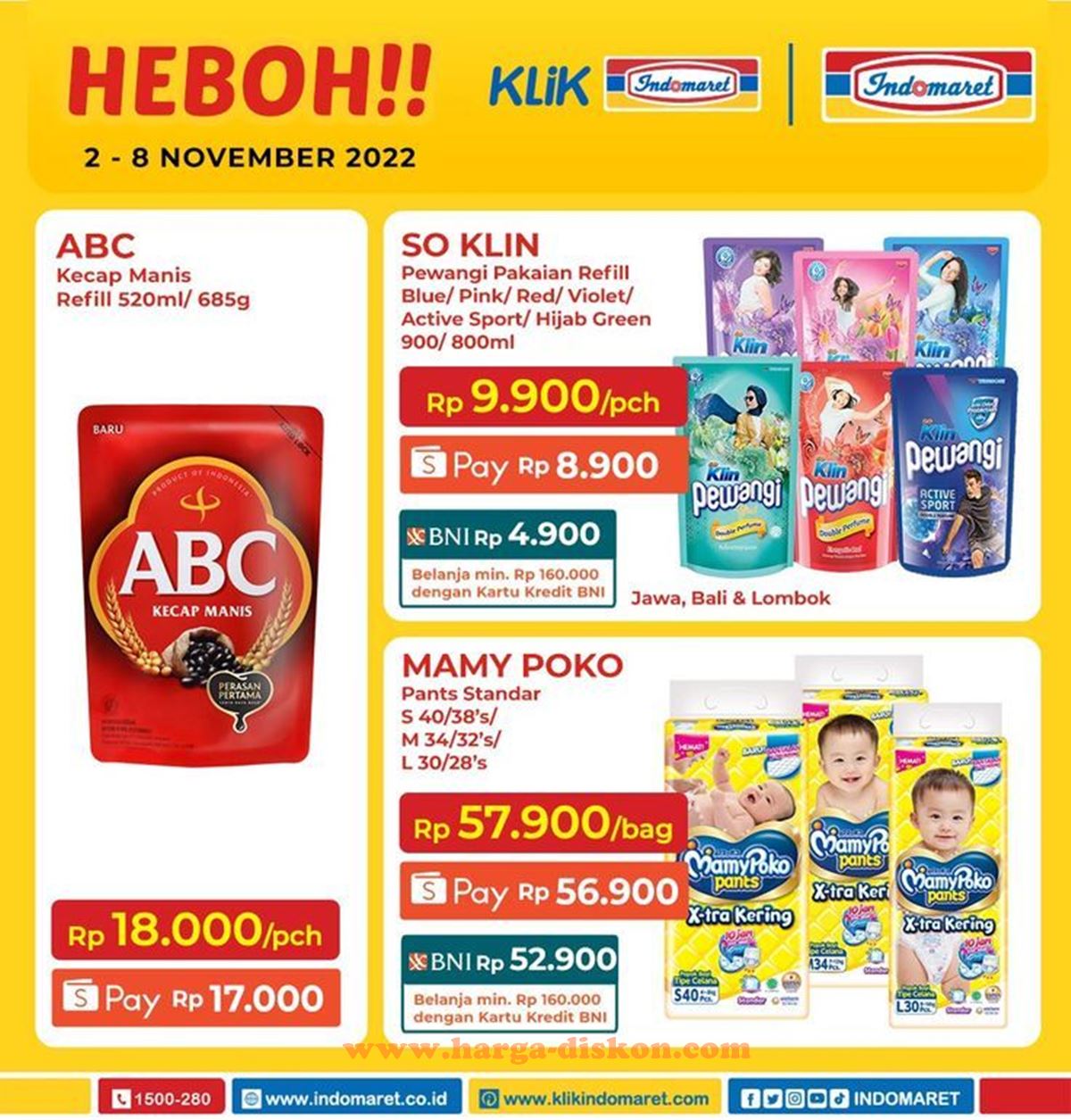 Promo Heboh INDOMARET dan Product of The Week 2 - 8 November 2022