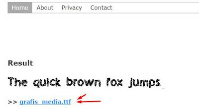  melihat banyaknya font gratisan di internet 2 Cara Praktis Membuat Font Sendiri 