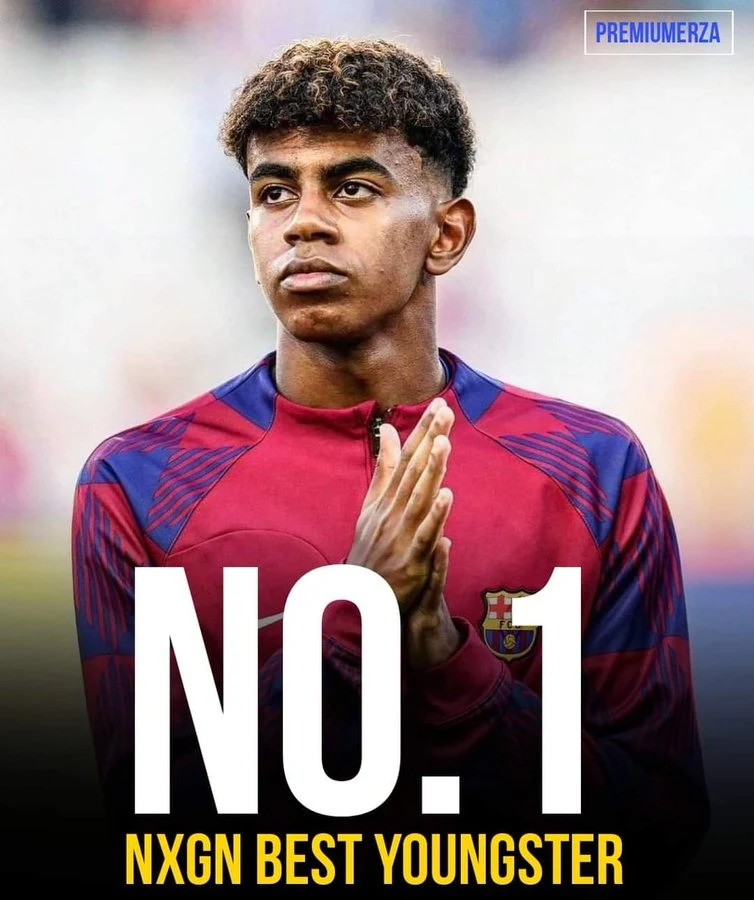 Breaking News: Barcelona Youngster Lamine Yamal Named Best Teenage Footballer in Goal's 'NXGN' Top 10 List 🔵🔴