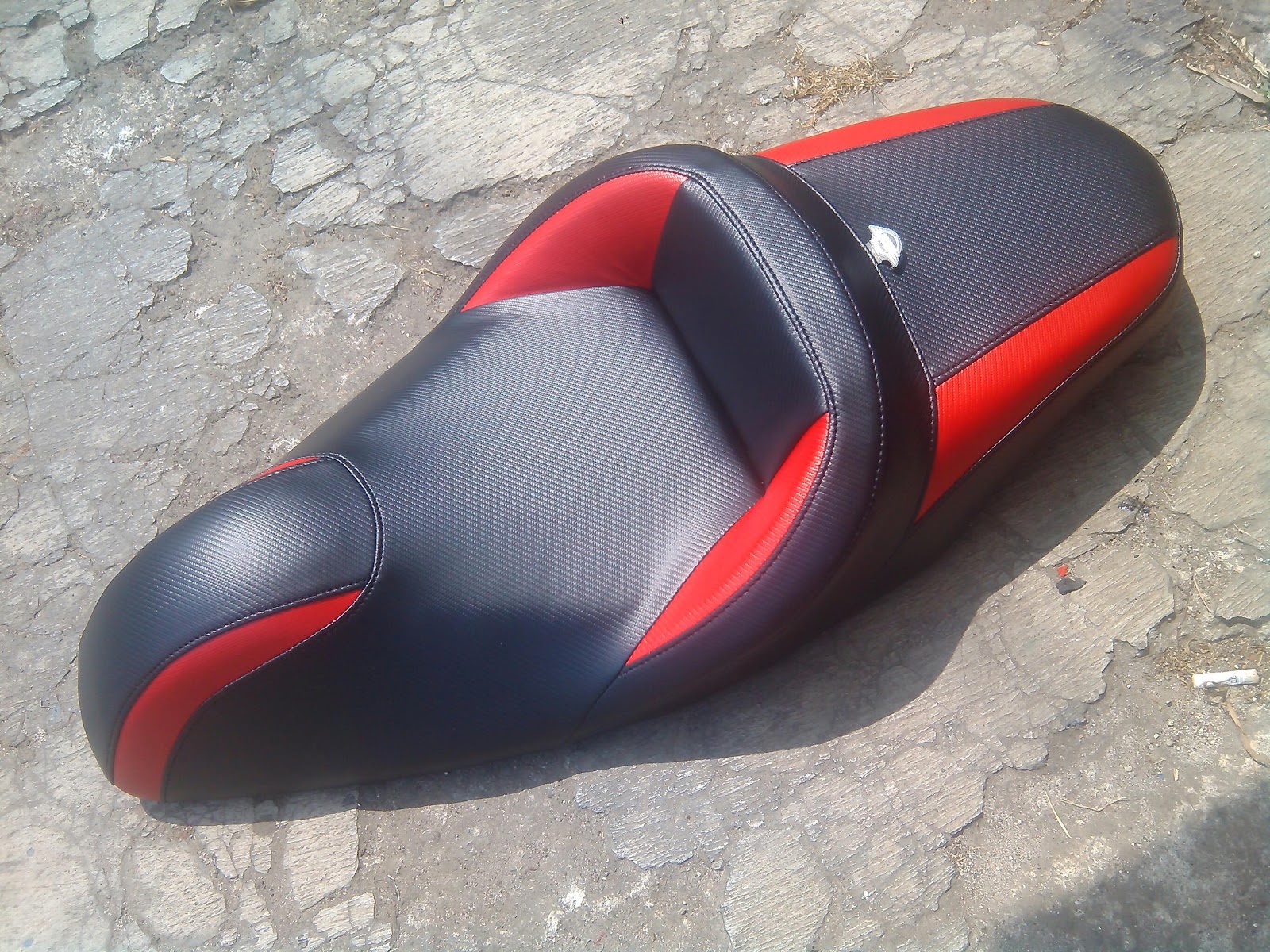 Jok Motor RedBlack Jok Yamaha Nmax Bahan Full Mbtech Riders