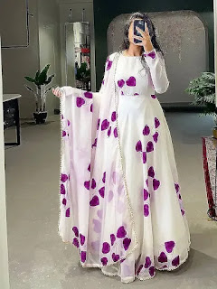 white dress kurti