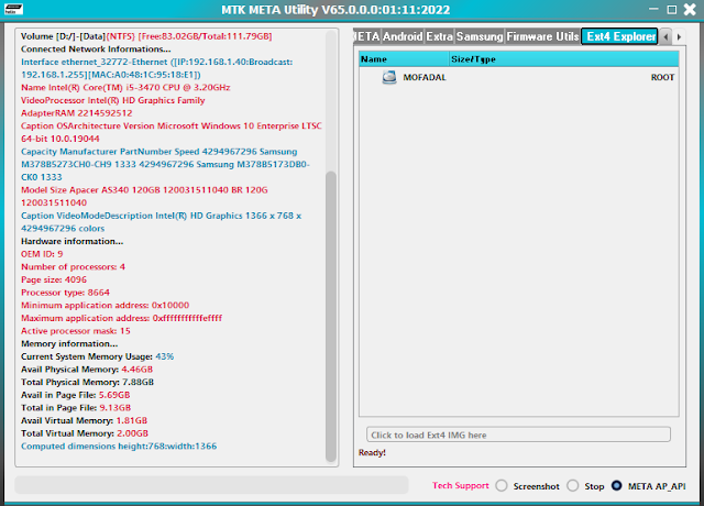 MTK META Utility V65