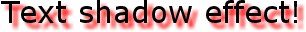 CSS3 Text Effects