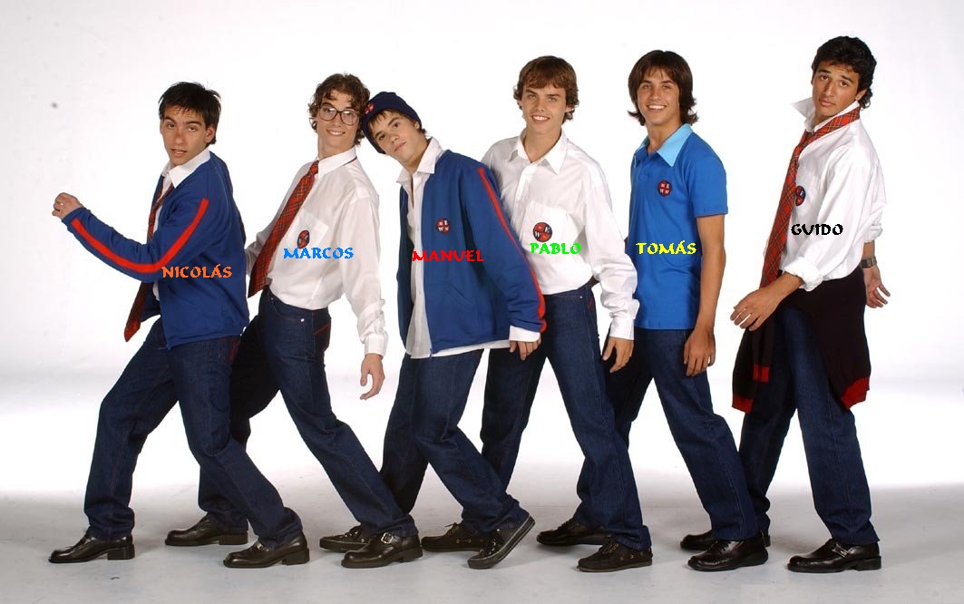 Rebelde Way: Los chicos