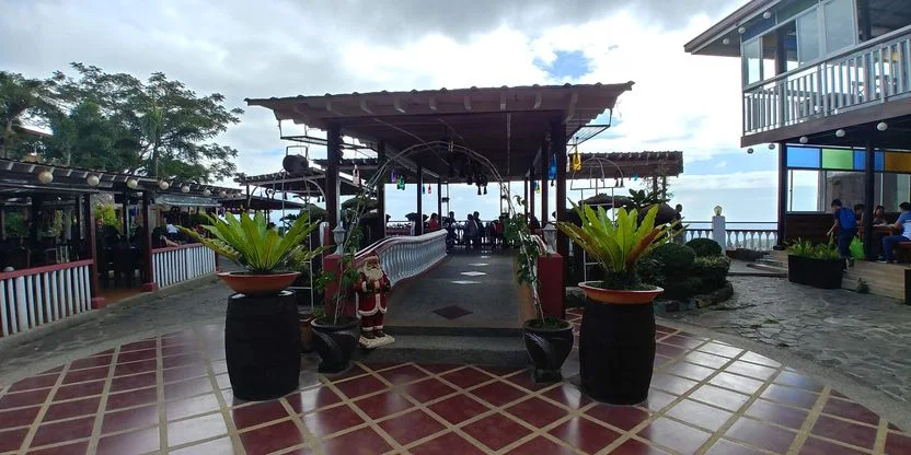 Central gazebo at RSM Lutong Bahay