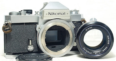Nikomat FT2 (Chrome) Body #151, Nikkor Pre-Ai 50mm 1:1.4 #692