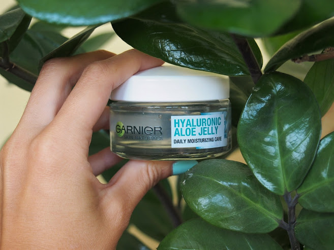 krém s gélovou textúrou Garnier Hyaluronic Aloe Jelly